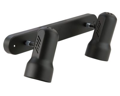 Foco 2L E27 U2-01 negro Byp