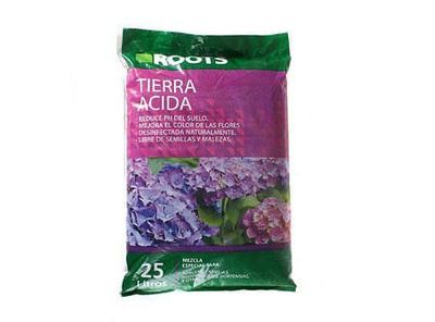 Tierra ácida 25 litros Roots.