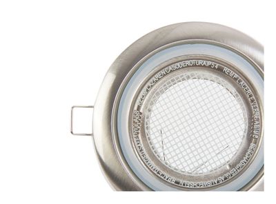 Imagen 2 del producto Foco 1L GU10 10 cm Aqua níquel mate ByP