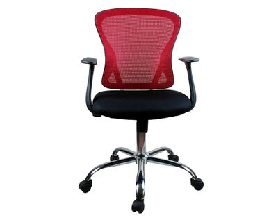 Imagen 1 del producto Silla de escritorio burdeo/negro M+Design