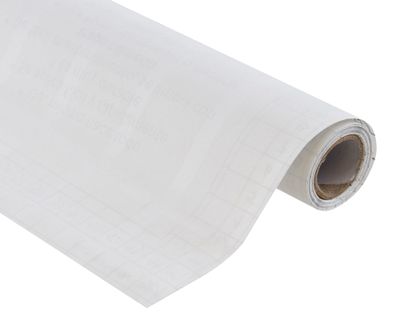 Papel autoadhesivo 2x0,45 m rayas blancas Muresco