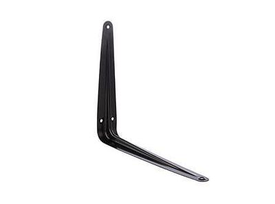 Soporte repisa 20 x 25 cm escuadra negro Ducasse