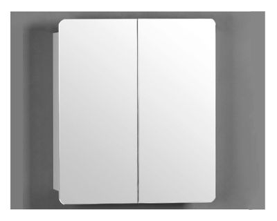 Imagen 2 del producto Botiquín 2 puertas bisel blanco