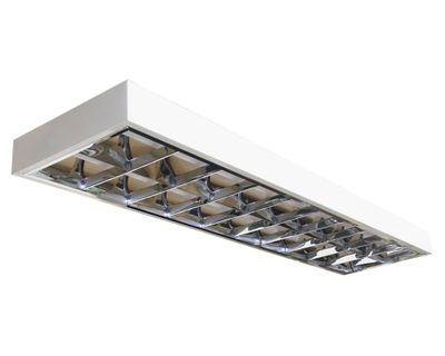 Equipo alta eficiencia 2L 122cm sobrepuesto blanco Drl