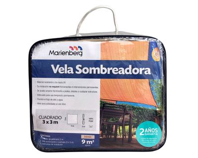 Imagen 2 del producto Vela sombreadora 3x3 m cuadrado Marienberg