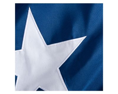 Imagen 2 del producto Bandera Chilena bordada 120x180 cm diseño