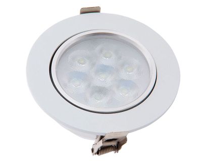 Foco embutido 9 cm 1L LED luz fria blanco Drl