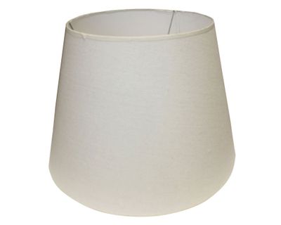 Pantalla 20x25cm tela crudo