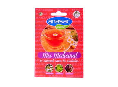 Imagen 1 del producto Mix semillas medicinal 3 variedades 1.5 gr Anasac