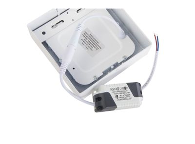 Imagen 2 del producto Foco panel LED Sobreponer Cuadrado 1 Luz 6W