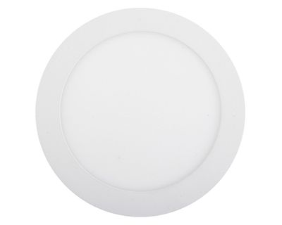 Foco panel LED Sobreponer Redondo 1 Luz 12W