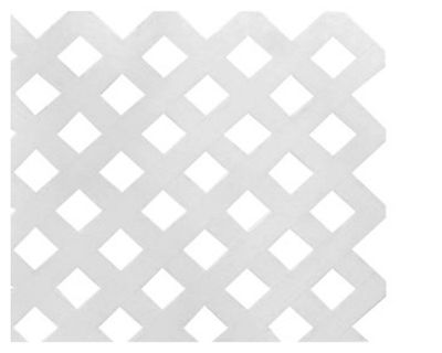 Treillage privacy 122x244 m blanco Dvp