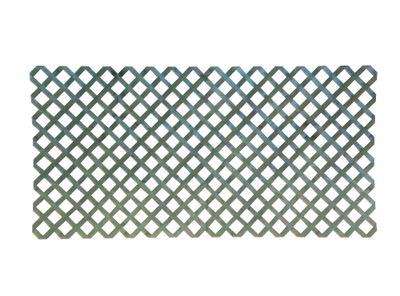 Treillage regular 1,22x2,44 m verde oscuro Dvp