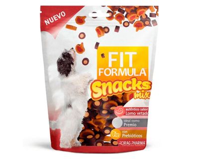Snack perro 65 gr lomo vetado Fit Formula