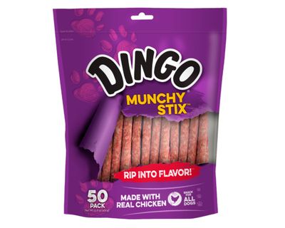 Snack para perro adulto mediano/grande sabor carne 50 un.