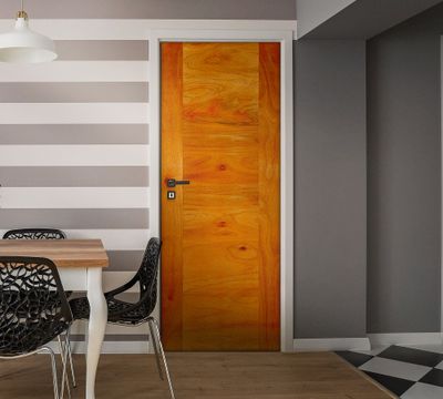 Puerta interior Capri I Enchapada 80x200 cm Multimarca