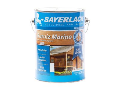 Barniz marino 1 galón Professional alto brillo Sayerlack