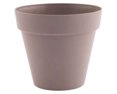 Maceta 25 cm Capri taupe