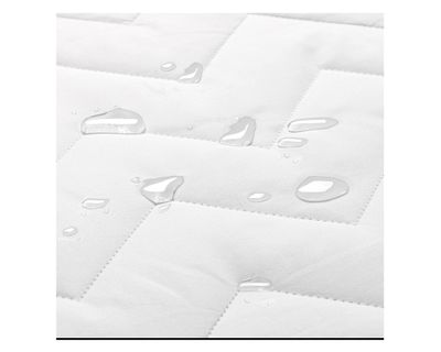 Imagen 2 del producto Cubrecolchón 1,5 plazas Aqua repelent blanco Rosen