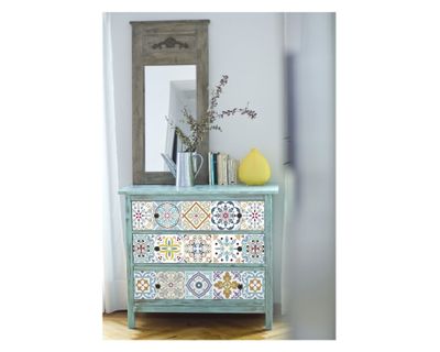 Imagen 2 del producto Vinilo adhesivo 15x15 cm Blumen 12 unidades