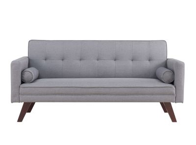 Futón Doni tela gris