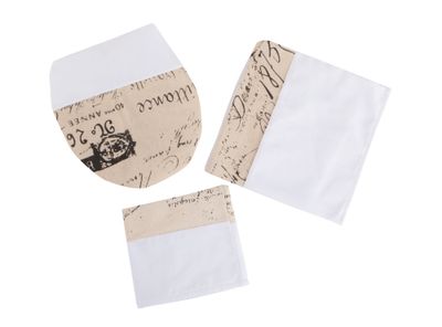 Imagen 2 del producto Set baño 3 piezas uk blanco Cotidiana