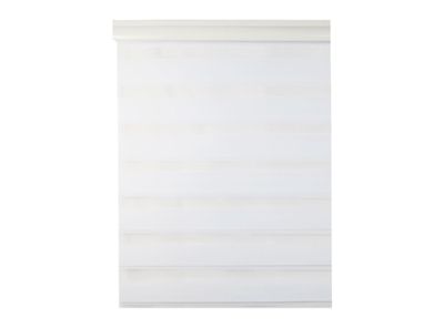 Cortina roller zebra 140x250 cm blanco Cotidiana