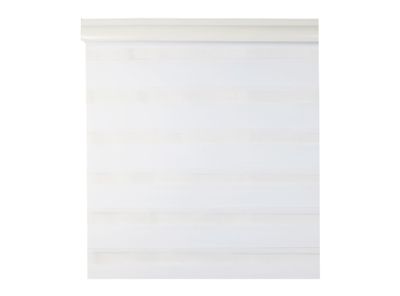 Cortina roller blackout zebra 150x250 cm blanco Cotidiana