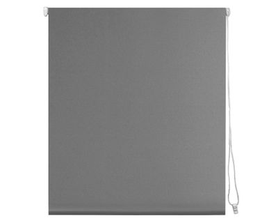 Cortina roller blackout 150x165 cm gris oscuro Cotidiana