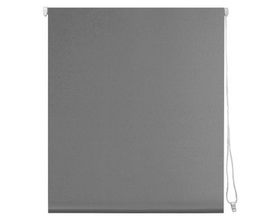 Cortina roller blackout 150x250 cm gris oscuro Cotidiana