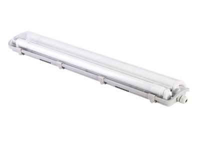 Equipo estanco 2L LED 66cm blanco/gris Drl