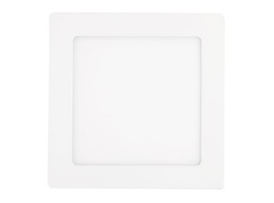 Panel LED sobrepuesto 12W luz cálida cuadrado ByP