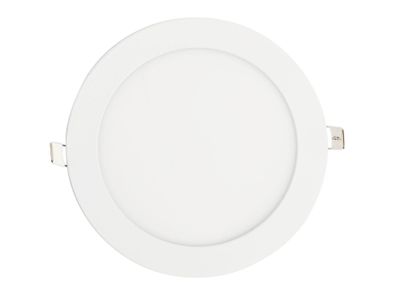 Panel LED empotrado 12W luz cálida ByP