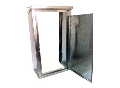 Imagen 2 del producto Gabinete galvanizado 12-15 litros con toldo, 0,4 mm Aceros de la Rivera
