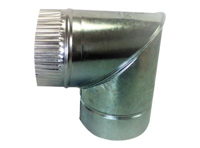 Codo galvanizado 4'' espesor 0,8 mm Aceros de la Rivera