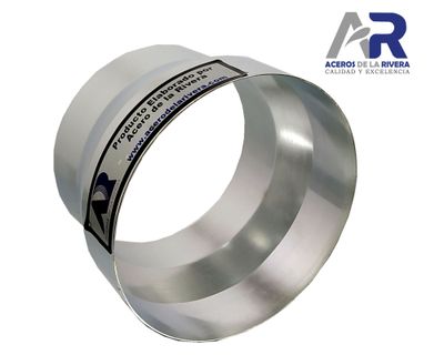 Imagen 2 del producto Reducción 4'' - 4,5'' zincada Aceros de la Rivera