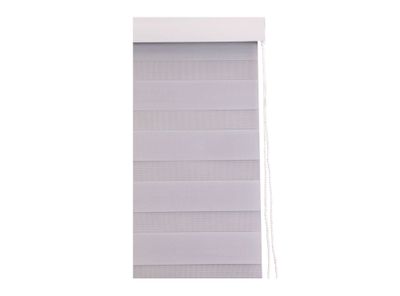 Imagen 2 del producto Cortina roller zebra 100x250 cm gris claro Cotidiana