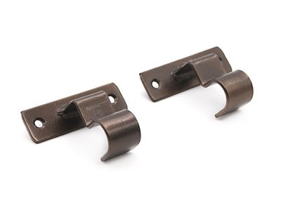 Imagen 2 del producto Soporte simple techo 3/4'' Darkness óxido 2 unidades Ferrato