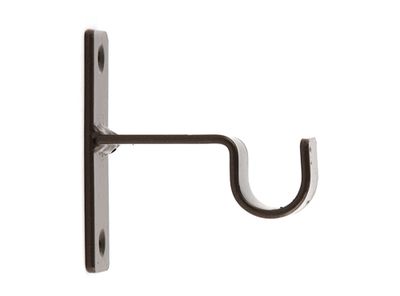 Imagen 2 del producto Soporte simple 3/4'' Darkness oxido 2 unidades Ferrato