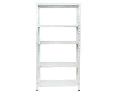 Repisa 5 niveles metal blanco Cotidiana