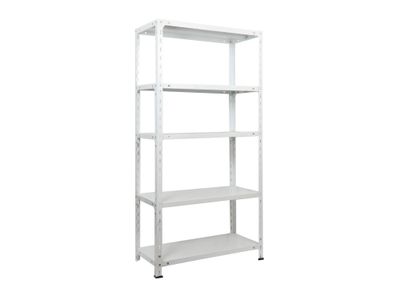 Imagen 2 del producto Repisa 5 niveles metal blanco Cotidiana