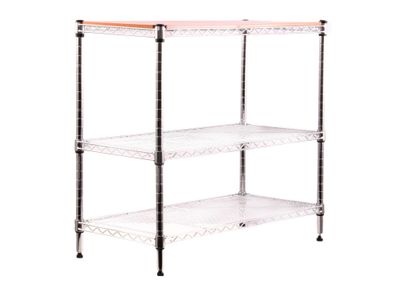 Imagen 2 del producto Repisa 3 niveles madera/cromo Cotidiana