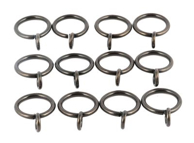 Imagen 2 del producto Argolla 3/4'' negro 12 unidades Ferrato