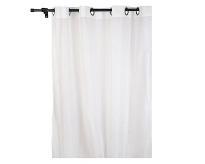 Cortina velo 140x230 cm blanco Cotidiana