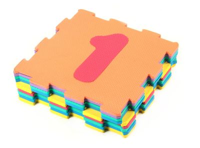 Imagen 2 del producto Foam mat 30x30 cm números Cotidiana