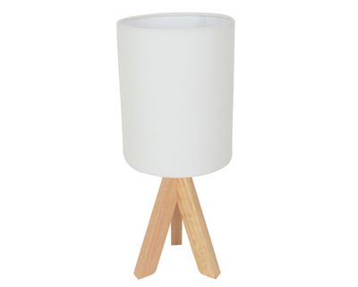 Lámpara sobremesa 1L E27 Biham lisa Abitare