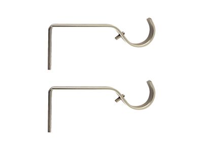 Imagen 2 del producto Barra extensible 120/210 cm esfera nickel satinado Cotidiana