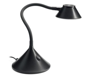 Lámpara escritorio LED Moses negro Abitare