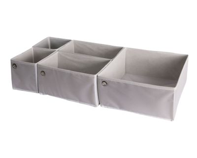 Imagen 1 del producto Organizador cajones 5 piezas Cotidiana