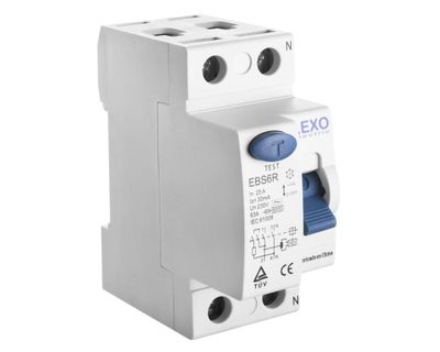 Imagen 1 del producto Interruptor diferencial 25/30A EBS6R blanco Lexo